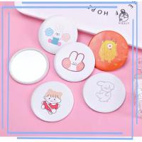ราคา ถูกที่สุด กระจกพกพา น่ารักน่าใช้ น้ำหนักเบา พกพาง่าย ลายน่ารักสดใส กระจกแบบพกพา (25509354257)