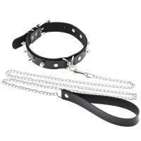 ราคา พร้อมส่งจากไทย ❣️ (ปคN) choker ปลอกคอหนาม+สายจูง Sm (16240202997)