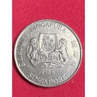 ราคา เหรียญ20cen สิงคโปร์ ของสะสม(ผ่านการใช้) (24492585930)