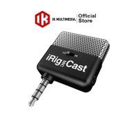 ราคา IK Multimedia iRig Mic Cast ไมค์โครโฟนสำหรับต่อโทรศัพท์มือถือ ไมค์ไลฟ์สด ไมค์อัดเสียง (4942254723)