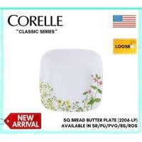ราคา Corelle Loose (2206-LP) Square Bread Butter Plate corelle loose Butter Plate (SR/RS/PVG/PU) (43229604794)