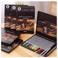 ราคา ดินสอสีไม้ระบายน้ำได้ สีไม้ ระบายน้ำ 24 สี ,36 สี ,48 สี ,72 สี Water Color Pencil (388919496)