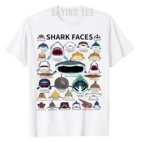 ราคา หน้าฉลาม - ประเภทของฉลาม - เสื้อยืดลายหน้าฉลามหลากหลายชนิด เสื้อยืดลายกราฟิกฉลามสุดฮา แขนสั้น (52306297909)
