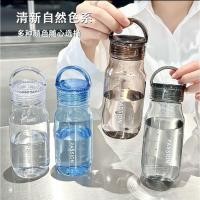 ราคา Passion Crystal Minimalist Transparent Plastic Direct Drinking Water Bottle 400/700ml (57609499732)