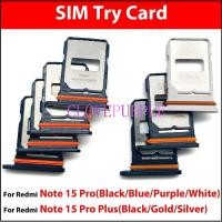 ราคา สําหรับ Redmi Note 15 Pro Plus Dual Micro SIM Card Slot ถาดผู้ถือ SD Card Reader อะไหล่ (56657070173)