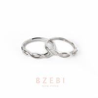 ราคา BZEBI แหวนเงิน แหวนคู่รัก คู่เงินแท้ คู่ แต่งงาน เงินคู่ สแตนเลส เพชรแท้ เพชร ทองคําขาว ฝังเพชรสวิส บเคลือบทองคำขาว ผู้หญิง ผู้ชาย เครื่องประดับ เกลี้ยง เพชรคู่ Couple Rings 1144r (20573390408)