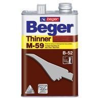 ราคา Beger Thinner M-59 เบเยอร์ ทินเนอร์ เอ็ม-59 ขนาด 3.785 ลิตร หรือ 1 แกลลอน (3835594604)