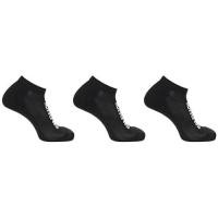 ราคา SALOMON Socks, Sock 3-Pair Set EVERYDAY LOW 3-PACK BLACK/BLACK/BLACK S (47957361248)