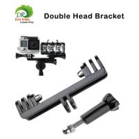 ราคา Double Head Bracket Joint mount Adapter Converter for GoPro Hero LED Light ตัวยึดอะแดปเตอร์สำหรับGoPro Hero และLED Light (3152882308)