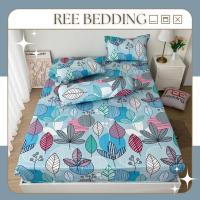 ราคา ชุดผ้าปูที่นอนยางยืดเย็น 4 ชิ้น R291 พิมพ์ 3D REE bed ผ้าปูที่นอนที่นอนทุกขนาด (42913531018)