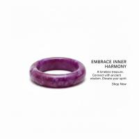 ราคา แหวนหยกสีม่วงแท้ - แหวนรักษาคริสตัลแห่งการมีบุตรยาก - แหวนหินสีม่วง Harmony ด้านในและโฟกัส (48705909675)