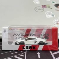 ราคา Star Model 1:64 Lamborghini Aventador LP700-4 โมเดลรถโลหะผสมสีขาวชิมเมอร์ (42879954090)