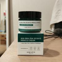 ราคา Some By Mi AHA BHA PHA 30 Days Miracle Cream 60g (19231221106)