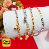 ราคา สร้อยข้อมือทองสามกษัตริย์ คละแบบ ความยาว 6, 7 นิ้ว (20244047726)