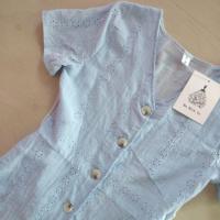 ราคา เดรสลูกไม้งานป้ายโบริต้ามือ 1 size L (7901573258)