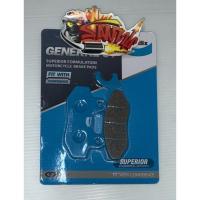 ราคา ผ้าดิสเบรค หน้า/หลัง Z250/300/400 NINJA250/300/400 BENDIX(MD2) (3328394912)