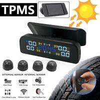 ราคา 【รับประกันหนึ่งปี】Senser วัดลมยางรถยนต์ TPMS Car [พลังงานแสงอาทิตย์]ไร้สาย เครื่องวัดลมยาง พร้อมเซนเซอร์ภายนอก 4 ตัว (40874666085)