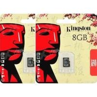 ราคา แพค 3 ชิ้น เมมโมรี่ คิงตัน Micro SD 8 GB Class 10 Kingston Memorey card อุปกรณ์จัดเก็บข้อมูล micro sd card เมมโมรี่ (11410283699)