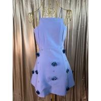 ราคา เดรสสีน้ำเงิน เดรสสายเดี่ยว ป้ายbellita (23230908584)