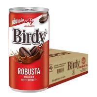 ราคา เบอร์ดี้ กาแฟปรุงสำเร็จพร้อมดื่ม โรบัสต้า 180 มล. 30 กระป๋อง (29120285632)