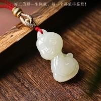 ราคา Benming ปี Hetian หยก Zodiac จี้ Belongs ถึง Ma จี้หยกหญิงจี้หยกชายสร้อยคอจี้ของขวัญ cunbaba.my2026.3.30 (57607939396)