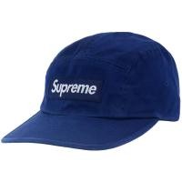 ราคา SUPREME WASHED CHINO TWILL CAMP CAP SS24 - NAVY (25718789620)