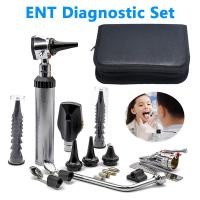 ราคา ENT ชุดวินิจฉัย LED Otoscope Ophthaloscope ชุดหูและการตรวจตาชุดเครื่องมือสําหรับทางการแพทย์ใช้ ENT หมอชุดเครื่องมือ (42059076176)