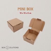 ราคา กล่องไดคัท e-flute ลูกฟูกขนาดเล็ก 10 x 10 x 5 ซม (54500060661)