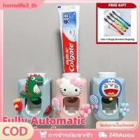 ราคา 【ของขวัญ】ที่บีบยาสีฟันอัตโนมัติลายการ์ตูนน่ารักติดผนัง ไม่ต้องเจาะ ที่บีบยาสีฟันแบบขี้เกียจ อุปกรณ์ในห้องน้ำ home home (55203827187)