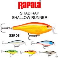 ราคา เหยื่อปลอม RAPALA SHALLOW SHAD RAP SSR05 (19890225161)