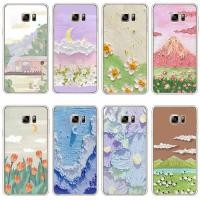 ราคา Samsung Galaxy note 4 5 8 เคส TPU นิ่ม ซิลิโคน ป้องกัน เคสโทรศัพท์ (19713503458)