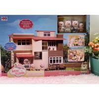 ราคา พร้อมส่ง!! บ้านDIY ครอบครัวหมี บ้าน2ชั้น ซิลวาเนี่ยน Family House Minitown Bear town บ้านหมี บ้านของเล่น (8960788172)