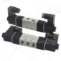 ราคา 4V220-06 24 volt pneumatic solenoid valves 1/8"BSPT Air Valve 5 Port 2 Position Solenoid For Pneuma (45106177398)