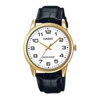 ราคา Casio Standard นาฬิกาข้อมือผู้ชาย สายหนัง รุ่น MTP-V001,MTP-V001GL,MTP-V001GL-7B - สีขาว (1806158186)