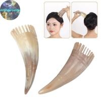 ราคา Strongaroetrtu 1 ชิ้นวัวฮอร์นผม Scrubbs ทําความสะอาดหนังศีรษะ Meridian Massagebrush ฟันกว้างวัว Hornb ตัดผม Hairdressing เครื่องมือ TH (41476241786)