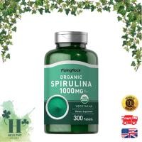 ราคา พร้อมส่ง Piping Rock Organic Spirulina Tablets 1000 mg | 300 Tablets (29563959264)