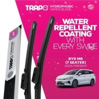 ราคา ที่ปัดน้ำฝน Trapo Hydrophobic BYD M6 (7 Seater) (2024-ปัจจุบัน) 1 คู่ (40356230554)