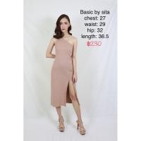 ราคา Basic by Sita - Casual dress in Nude colour (9441973846)