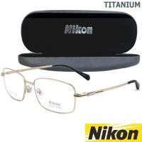 ราคา Nikon แว่นตา รุ่น NC-3208 C-1 สีทอง กรอบแว่นตา Eyeglass frame ( สำหรับตัดเลนส์ ) ทรงสปอร์ต วัสดุ ไทเทเนียม Titanium (1280233325)