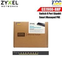 ราคา Zyxel GS1900-8HP 8-port GbE Smart Managed Desktop PoE Switch (70Watt) รองรับ PoE มาตรฐาน 802.3at โดยจ่ายไฟต่อพอร์ตสูงสุด (19734131964)