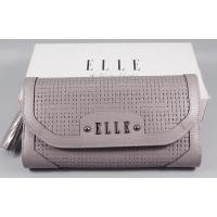 ราคา กระเป๋าสตางค์ ELLE เทา 3 พับ ใหม่ แท้ (19019154153)