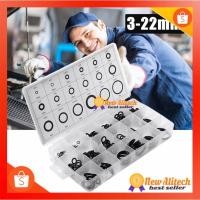 ราคา New Alitech 225pcs O-Ring Assortment Nitrile Rubber Washer Seals Kit 18 Sizes Black Re-Sealable Plastic Box (14750019434)