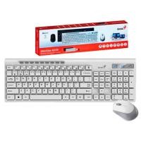 ราคา คีย์บอร์ดไร้สาย Genius SlimStar 8230 Wireless Bluetooth keyboard and mouse combo (52056113474)