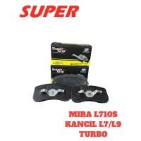ราคา KANCIL L7L9 TURBO MIRA L710S ผ้าเบรคหน้าชุด D0034 AFI MADE IN (25147899143)