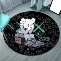 ราคา kaws พรมปูพื้น วงกลม พรม เซซามีสตรีท การ์ตูน รอบ พรม ข้างเตียง พรมปูพื้น (4872012998)