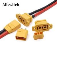 ราคา Xt90 XT90E-F Connector XT90E XT90E-F ชาร์จแบตเตอรี่ได้อย่างรวดเร็ว XT90E ปลั๊กชาย Gold-plated XT90 Mountable Connector ซ็อกเก็ตสีดํา (28305802411)