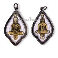 ราคา พระยอดธงหลวงพ่อโสธร วัดโสธรวรารามวรวิหาร เลี่ยมเงินโบราณ (17580168504)
