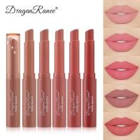 ราคา ลิปสติก Crayon Matte Lipstick Pen Diagonal Non-Stick Cup Easy to Color Moisturizing Lipstick Nude Color Bean Paste Color Lipstick Lip Gloss Lipstick Dragon Ranee (26822516038)