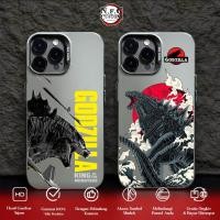 ราคา CASE IPHONE X XS XR 7 PLUS 8 PLUS 11 PROMAX 13 SO COOL HOLOGRACM PREMIUM MATTE - GODZILLA ICAM Motif - Softcase HYBRID IMD PLATE HOLOGRAM - ปลอกมันเงา (44005765894)