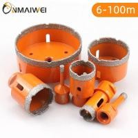 ราคา Diamond Brazed Core Dry Drill Bit 1 Pcs M14 For Porcelain Tiles Marble Glass Crowns Drill Granite Hole Saw Hole Cutter T (28972149972)